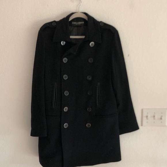 Vintage Dolce & Gabana Pea Coat - Picture 1 of 9